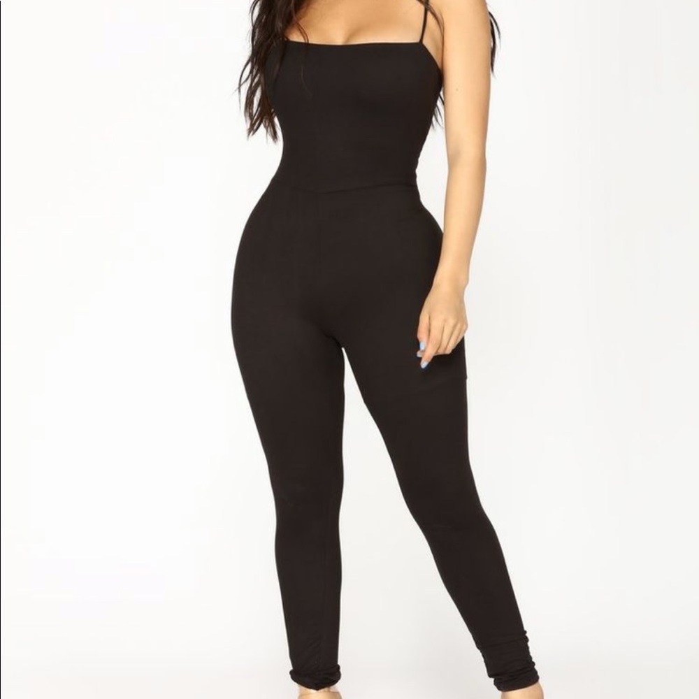 Black jumpsuit